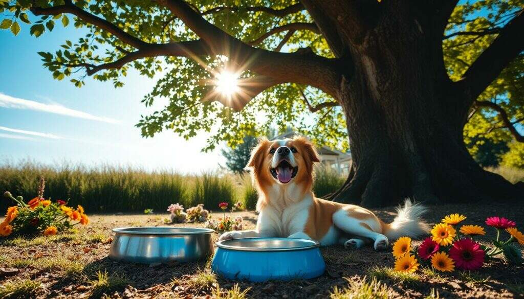 cuidados com pet no calor